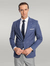 Blazer ajustado de rayas azules - Wessi