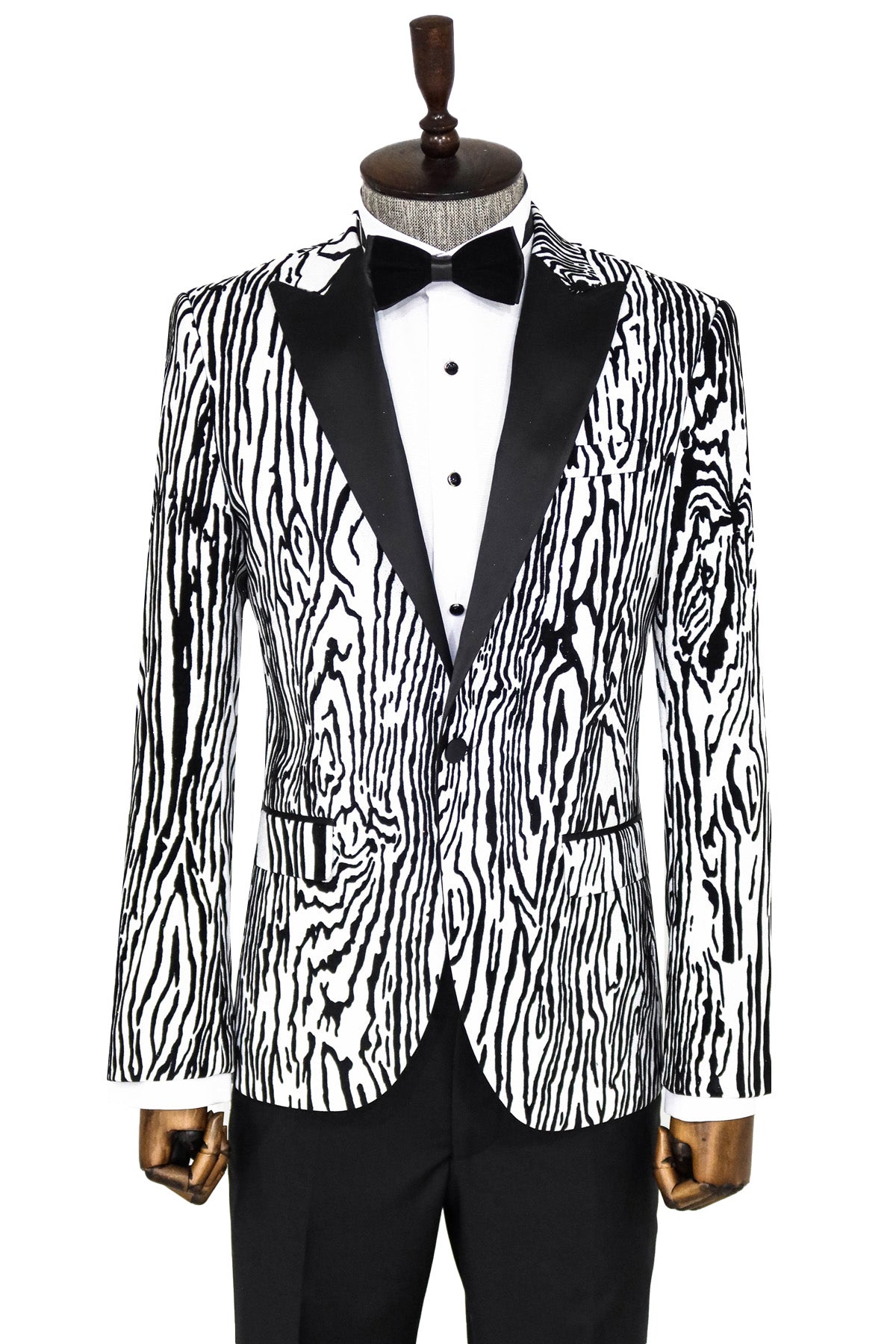 Black and white mens suit jacket best sale