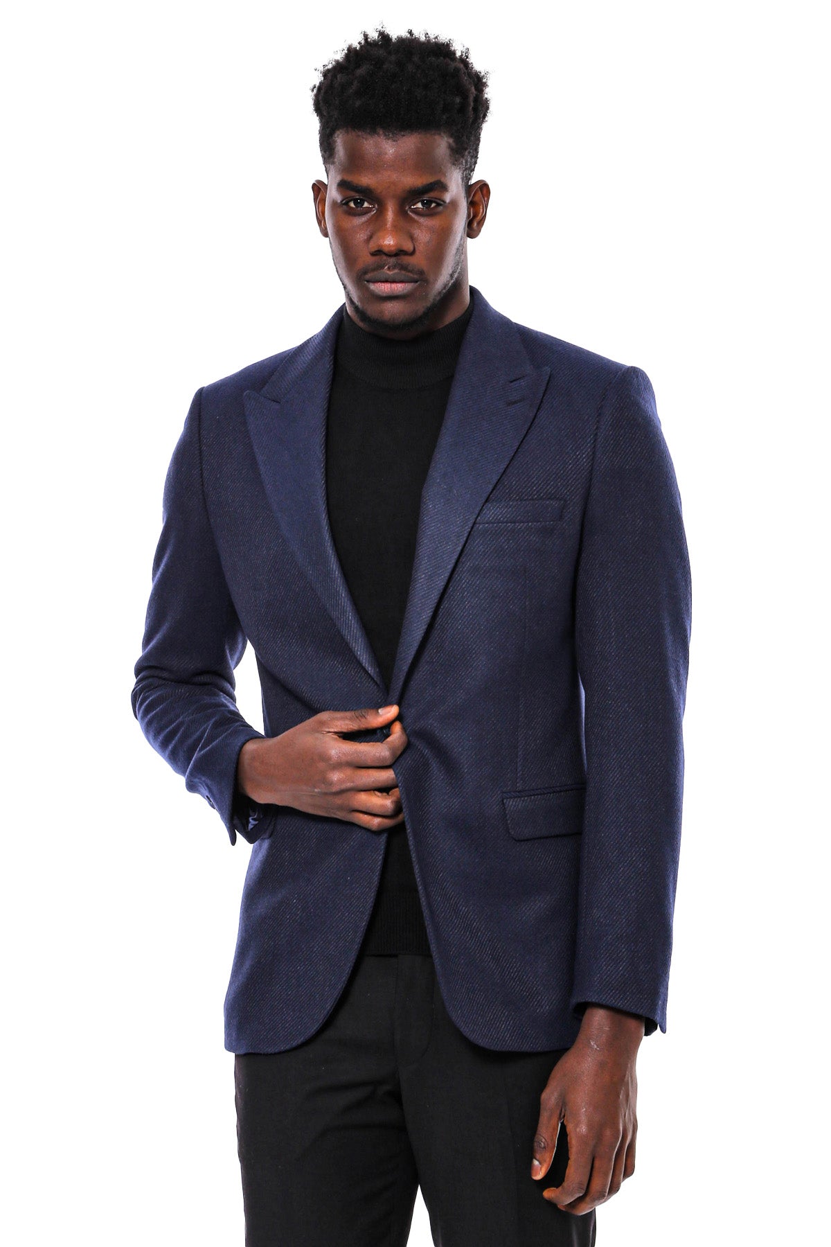 Dark blue jacket men hotsell