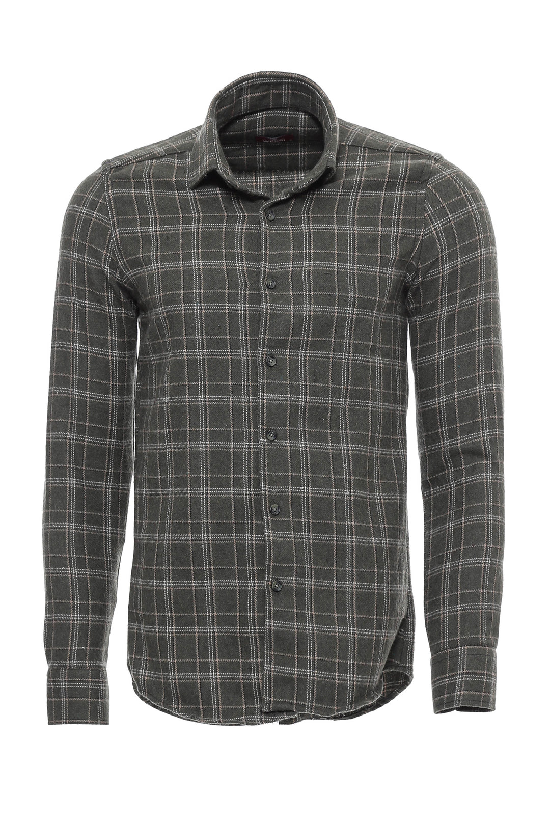 Plaid Green Men Lumberjack Shirt - Wessi