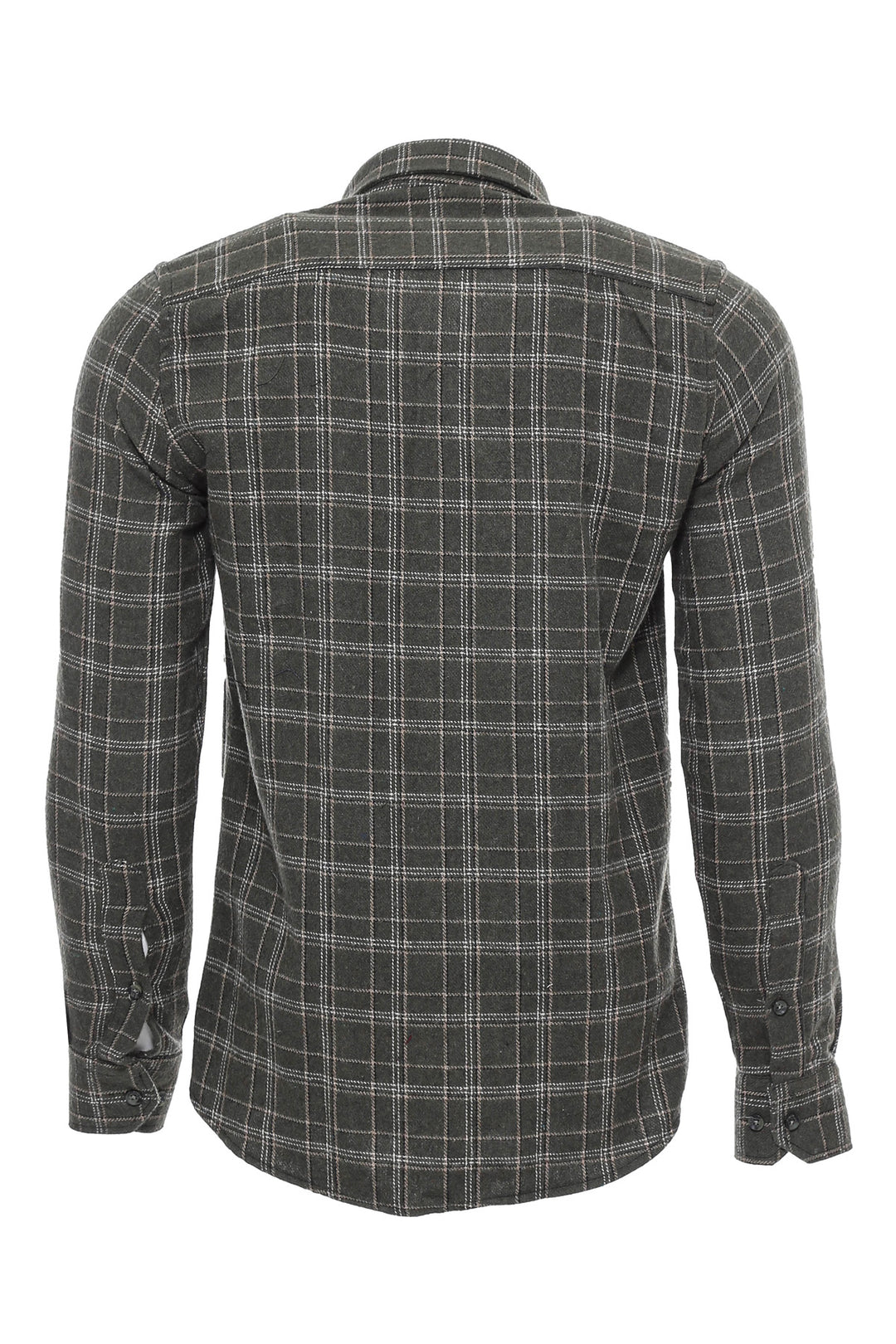 Plaid Green Men Lumberjack Shirt - Wessi