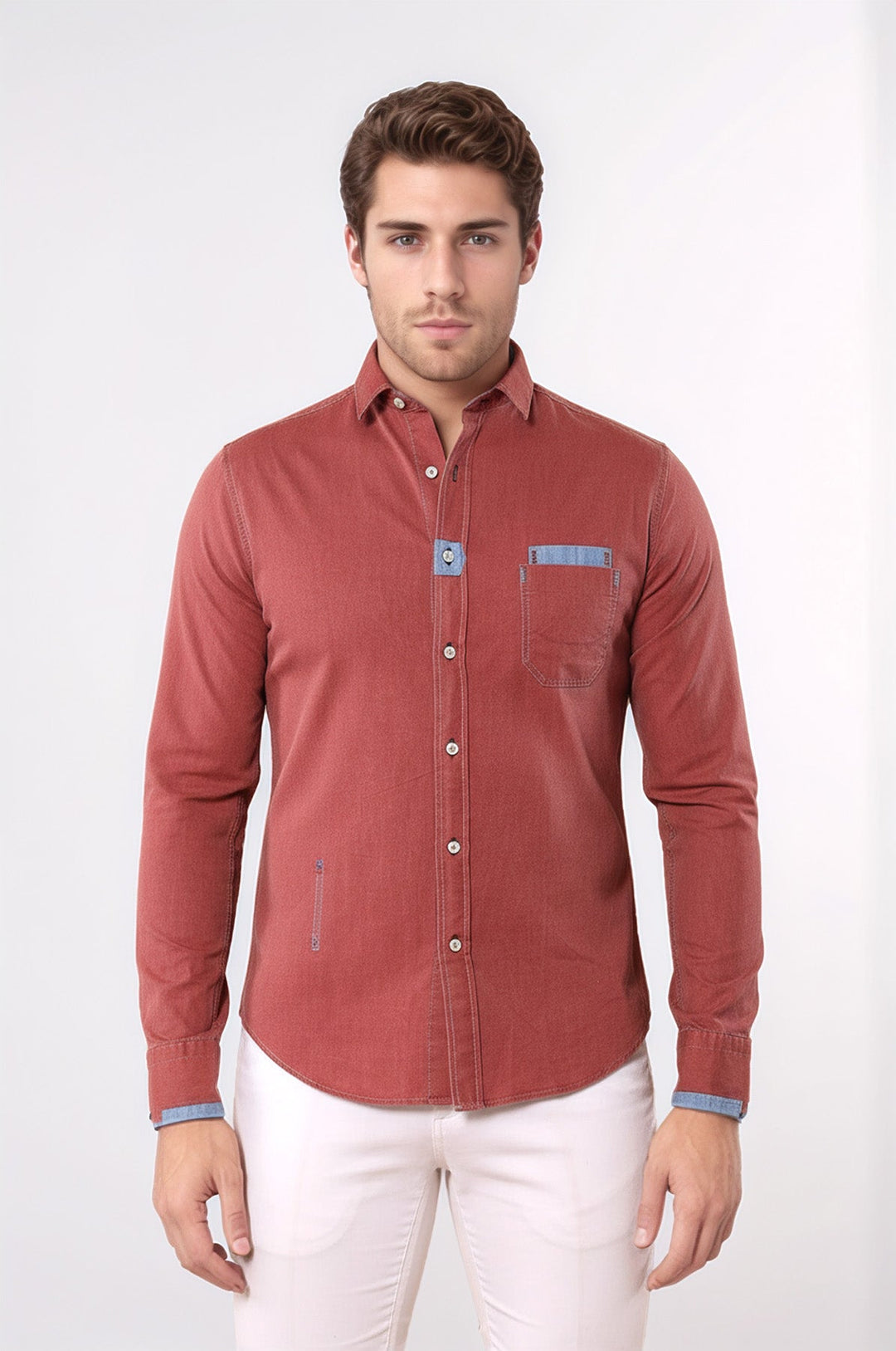 Light Burgundy Shirt - Wessi