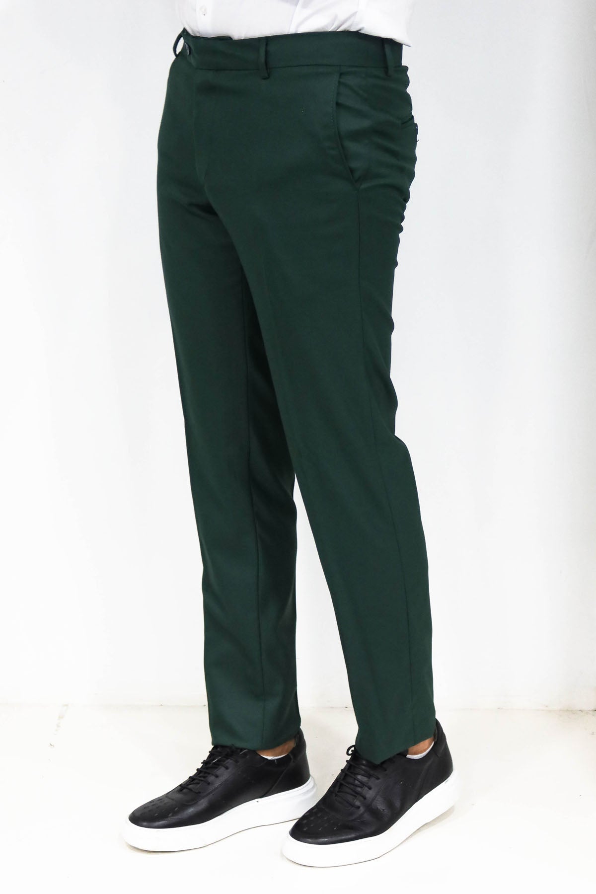 Dark green pants best sale