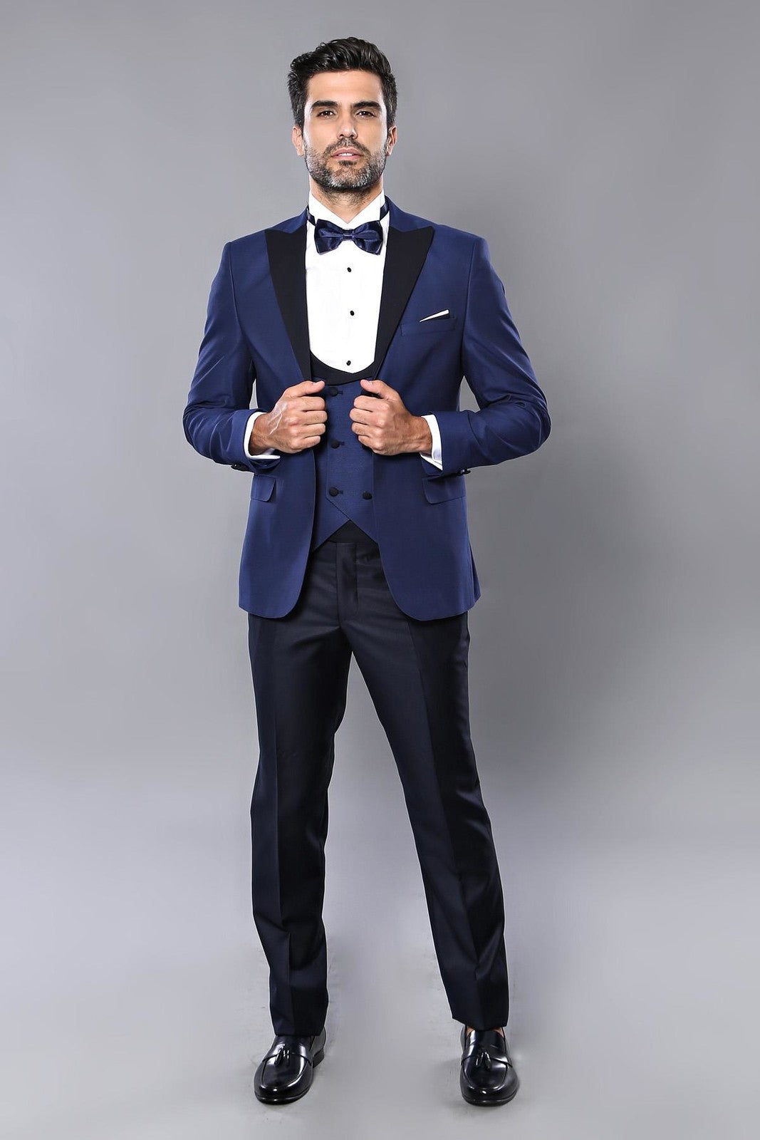 Navy Blue Men's Tuxedo | Wessi