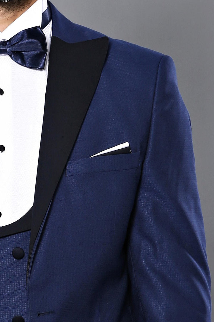 Navy Blue Men's Tuxedo | Wessi