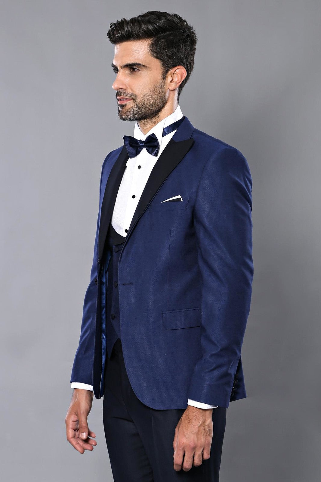 Navy Blue Men's Tuxedo | Wessi