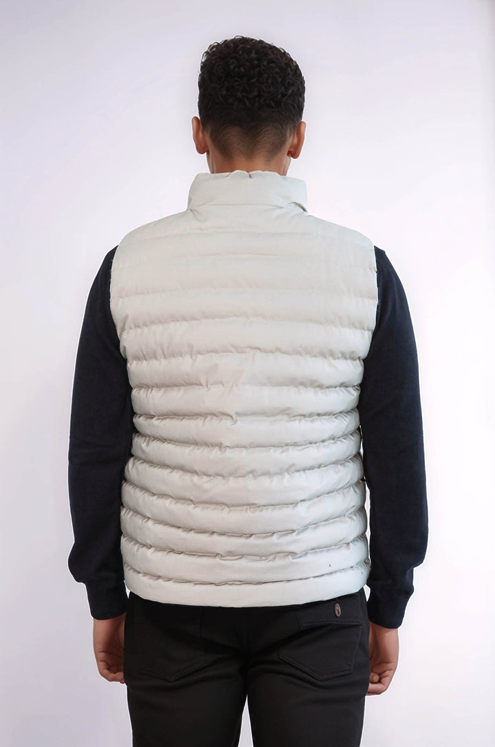 Doudoune Réversible Puffer Crème Homme - Wessi