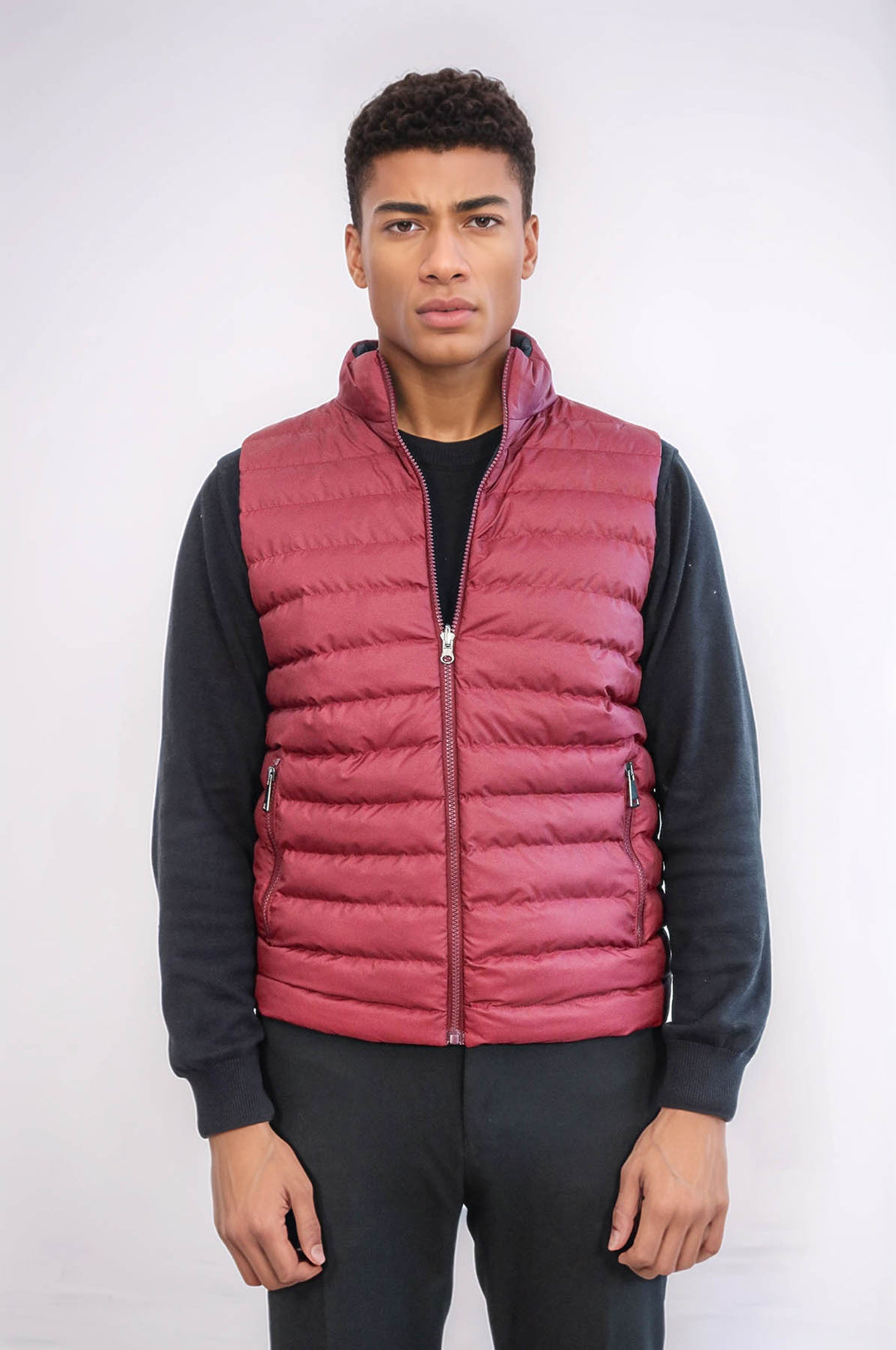 Doudoune Réversible Puffer Bordeaux Homme - Wessi