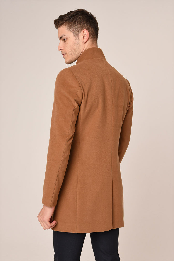 Wool-Blended Men's Cachet Coat - Wessi