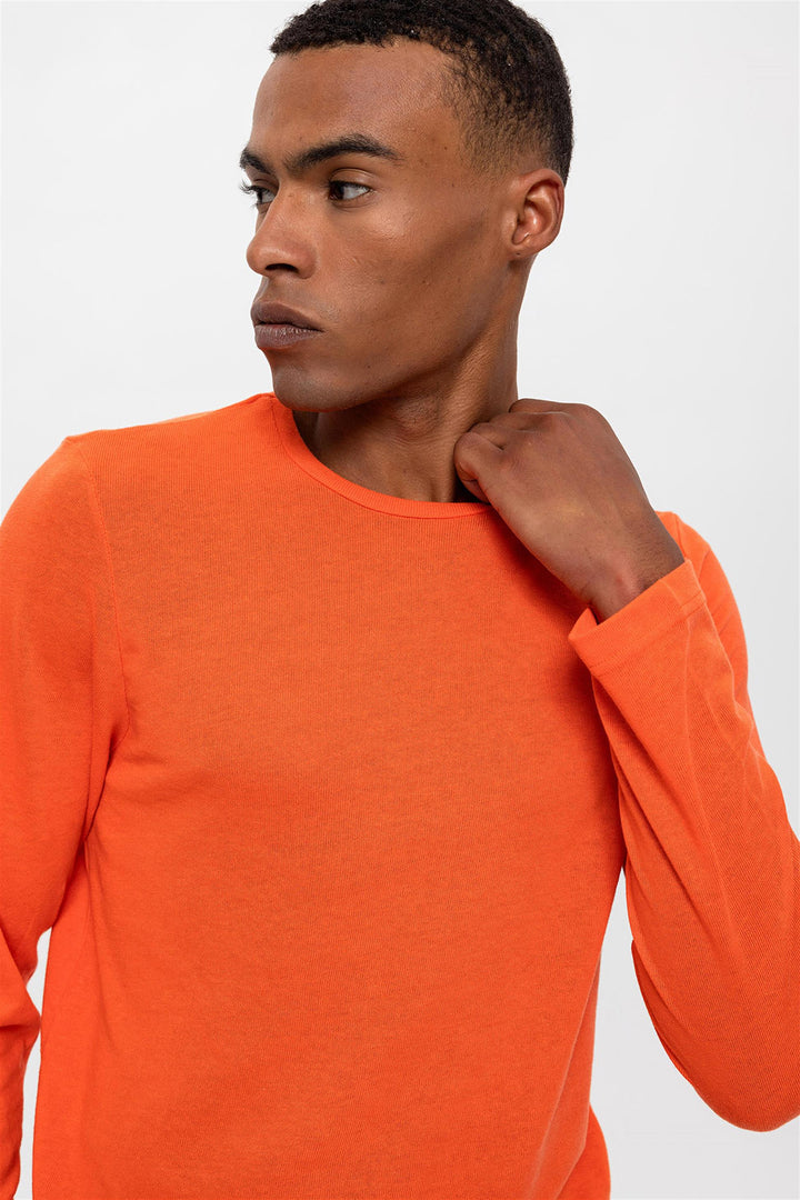 Men's Spring Coral Sweater - Wessi