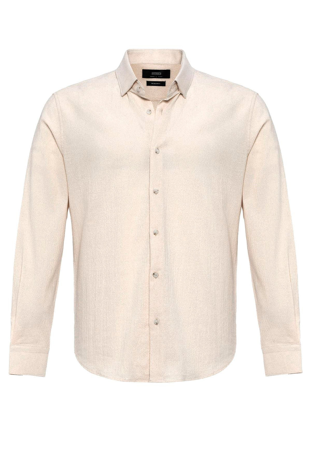 Camisa de hombre crudo texturizada regular fit - Wessi