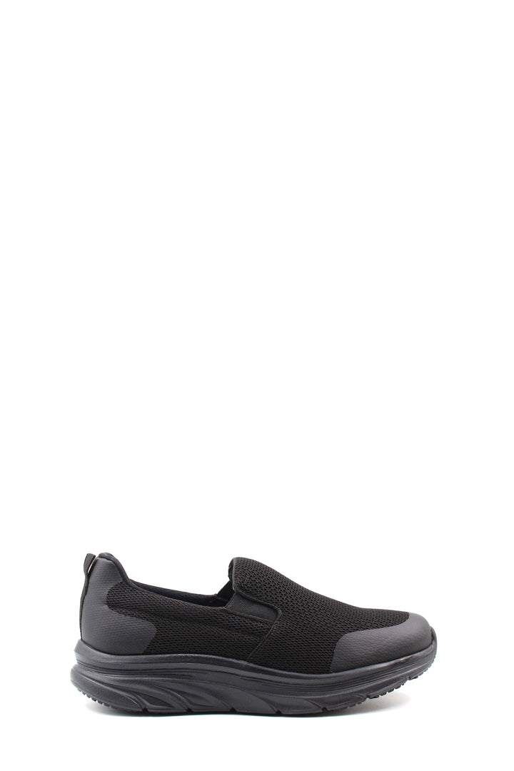 Scarpe da ginnastica slip-on in rete nera da uomo - Wessi