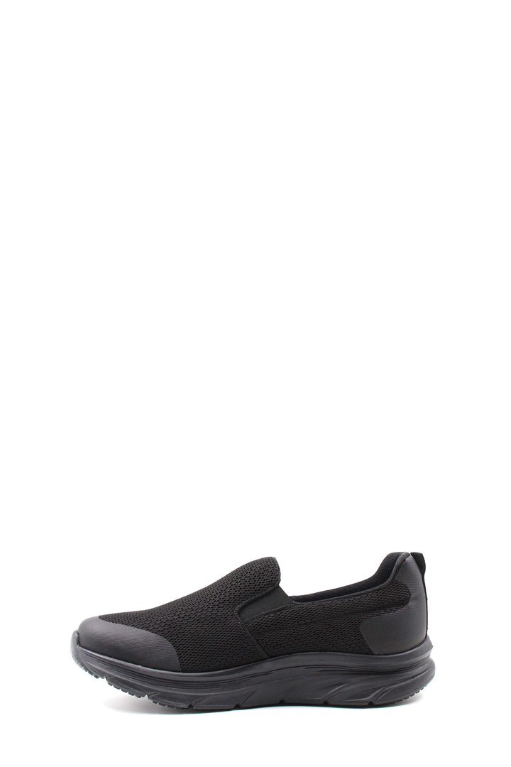 Scarpe da ginnastica slip-on in rete nera da uomo - Wessi