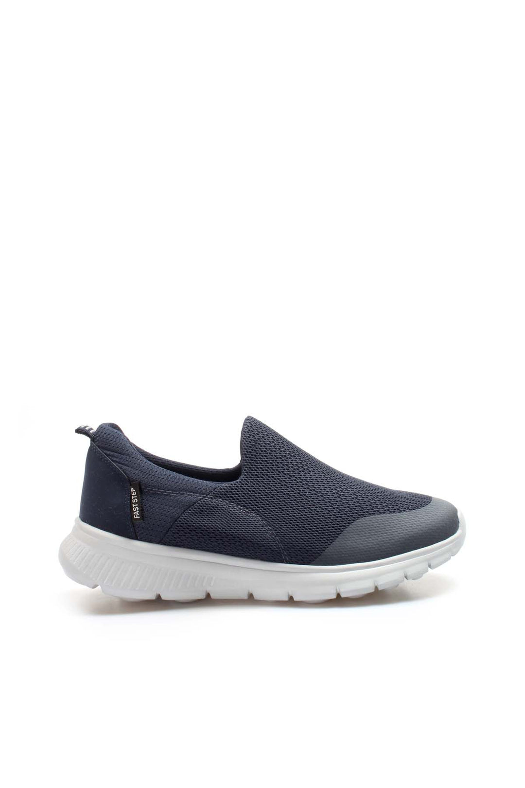 Navy Blue Breathable Slip-On Sneakers-Wessi