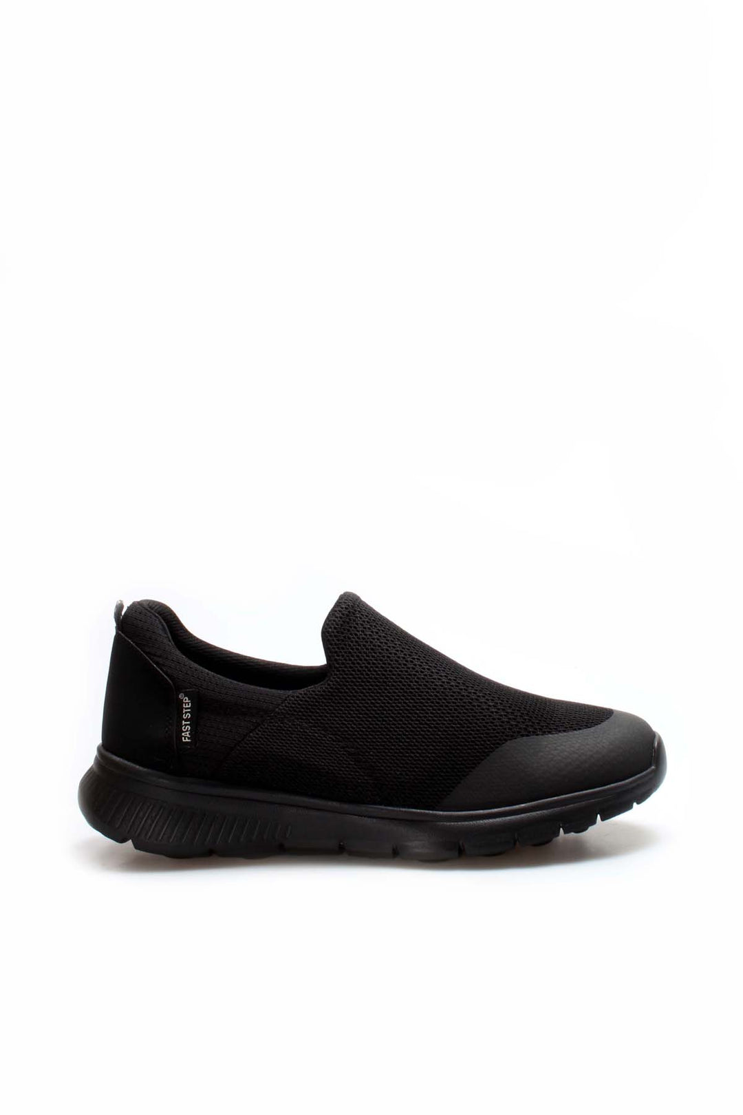 Men's All-Black Slip-On Sneakers-Wessi