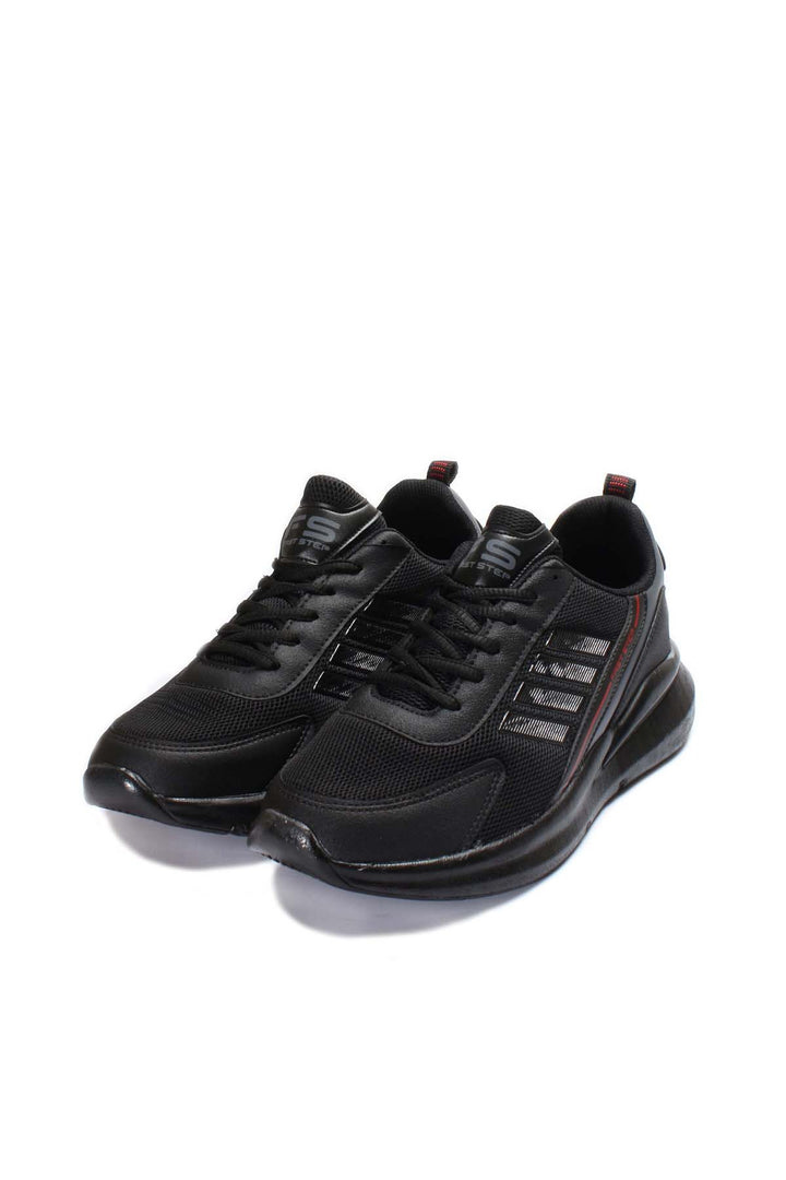 Black Athletic Running Shoes Wessi