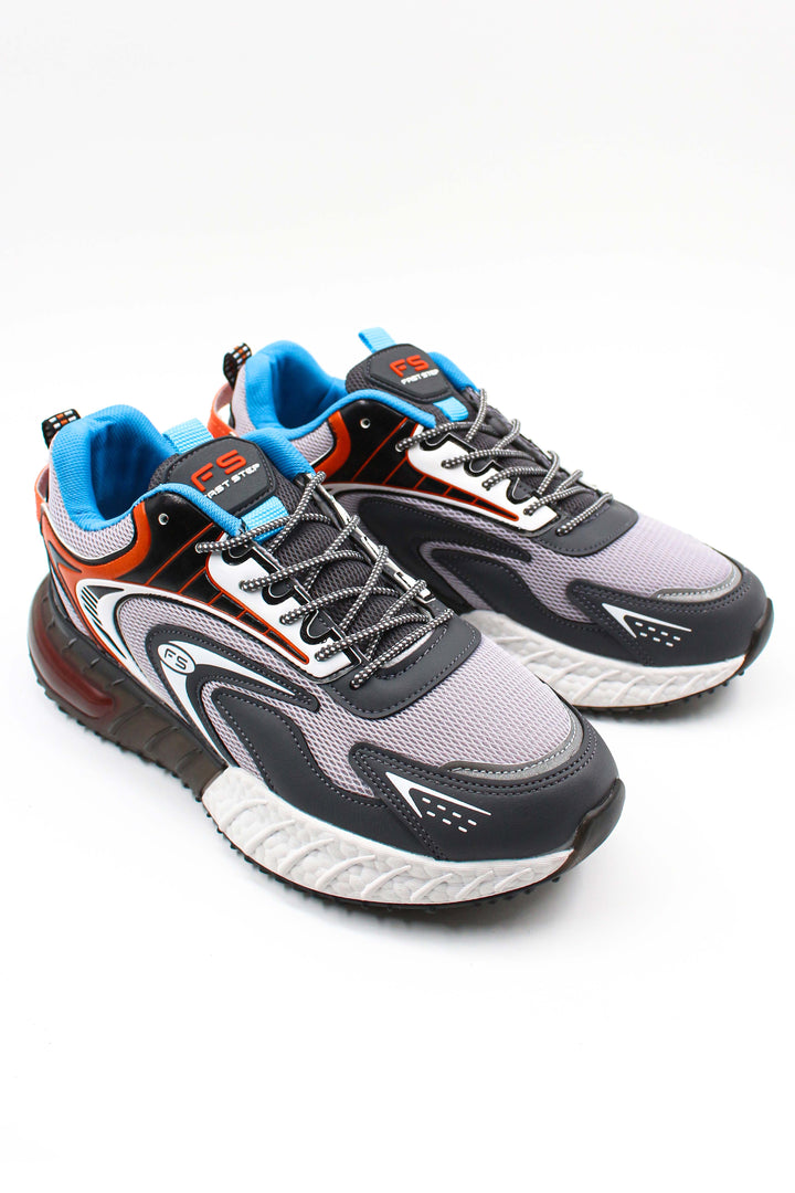 Men's Multi-Coloured Athletic Running Shoes - Wessi