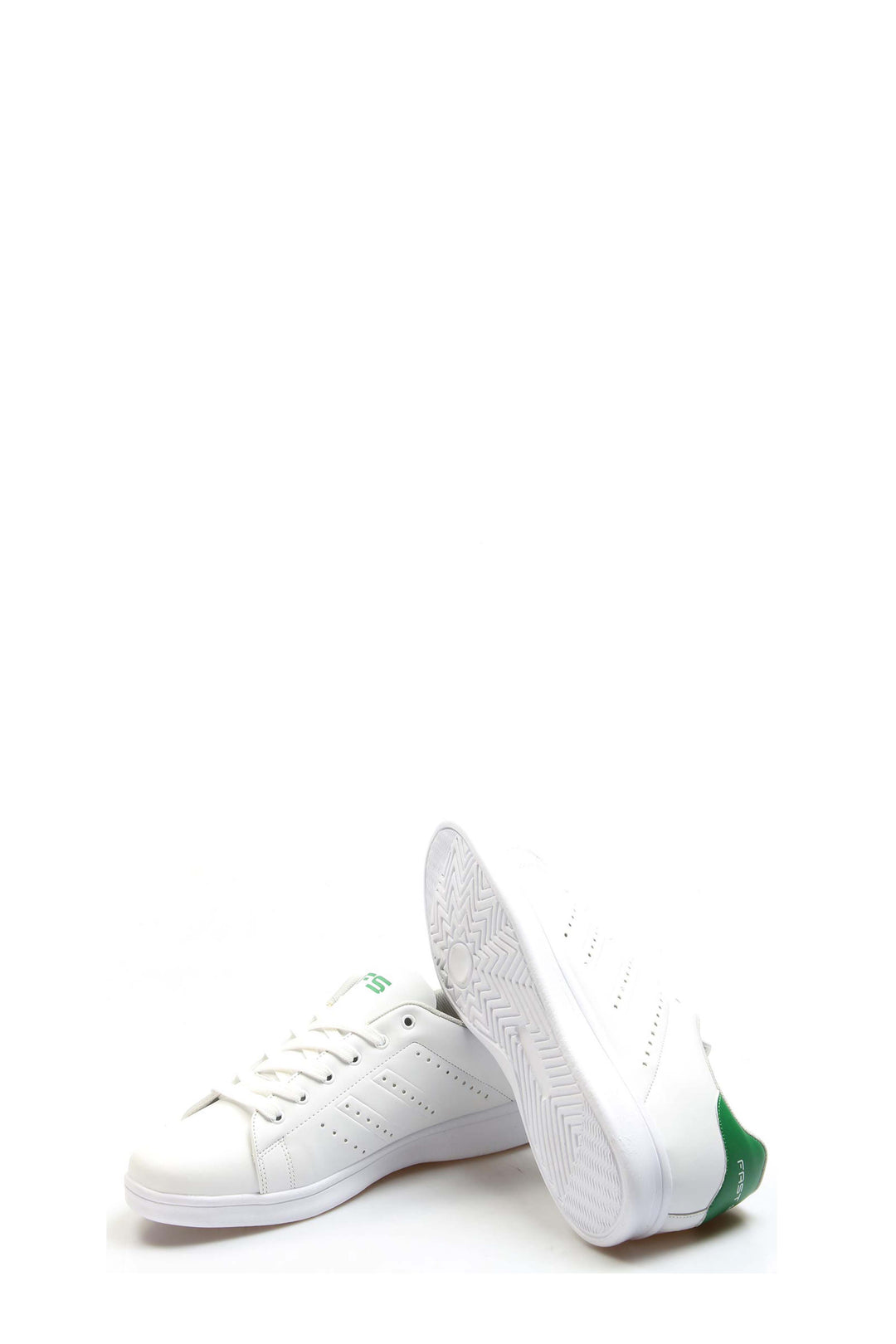 Tenis Clasicos Blancos Verdes-Wessi