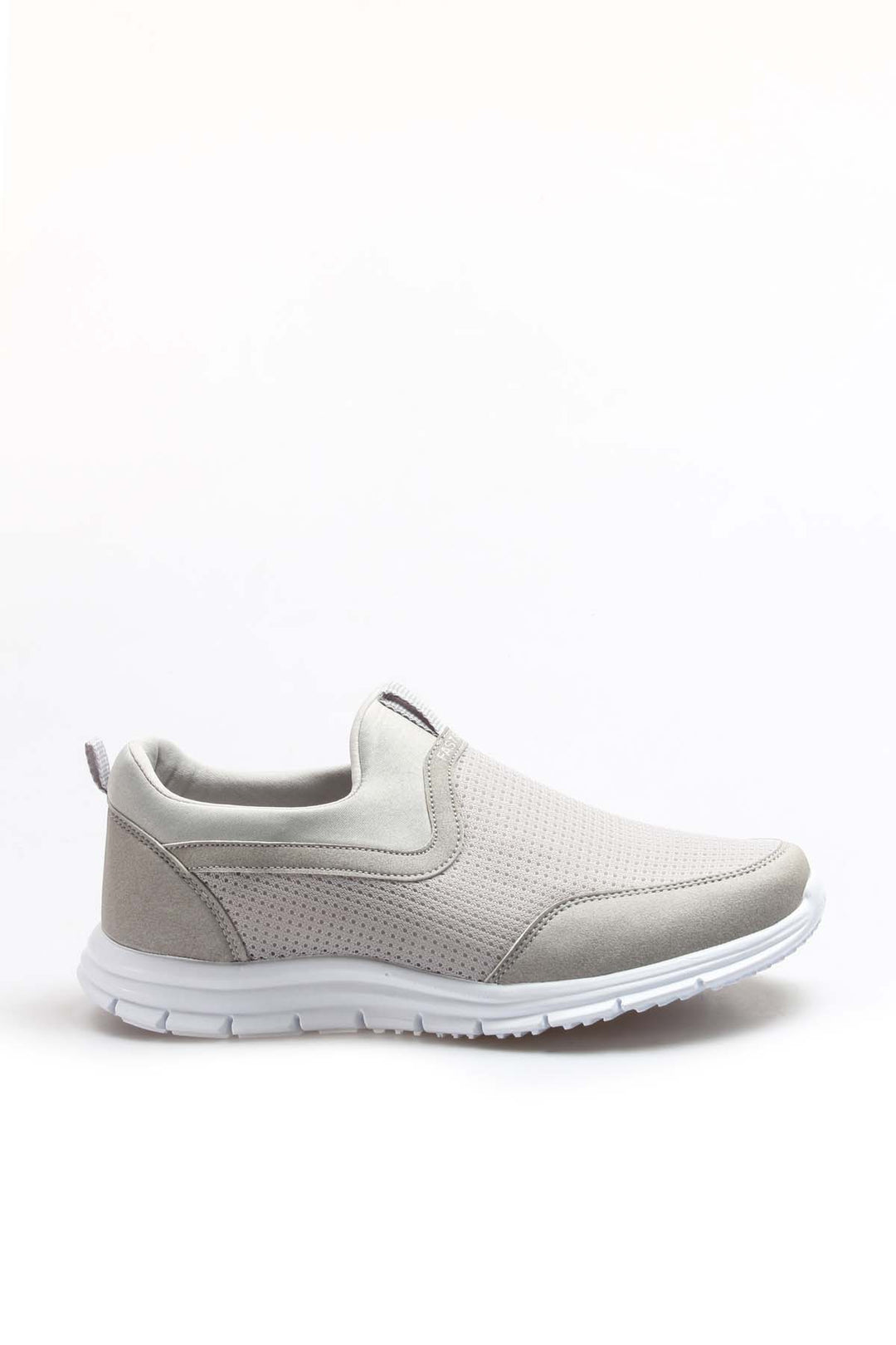 Men's Beige Slip-On Athletic Shoes - Wessi