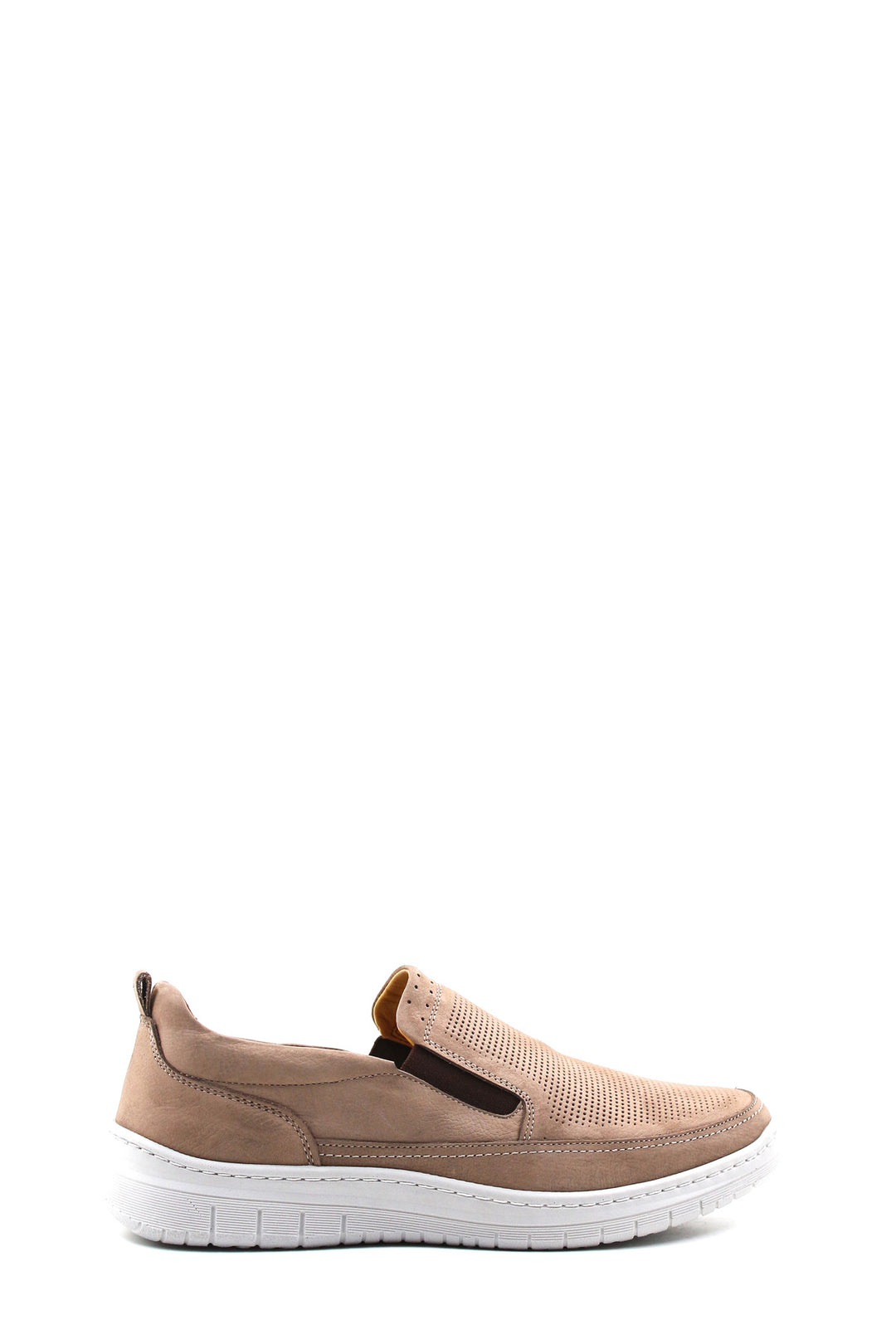 Zapatillas sin cordones perforadas en color beige - Wessi