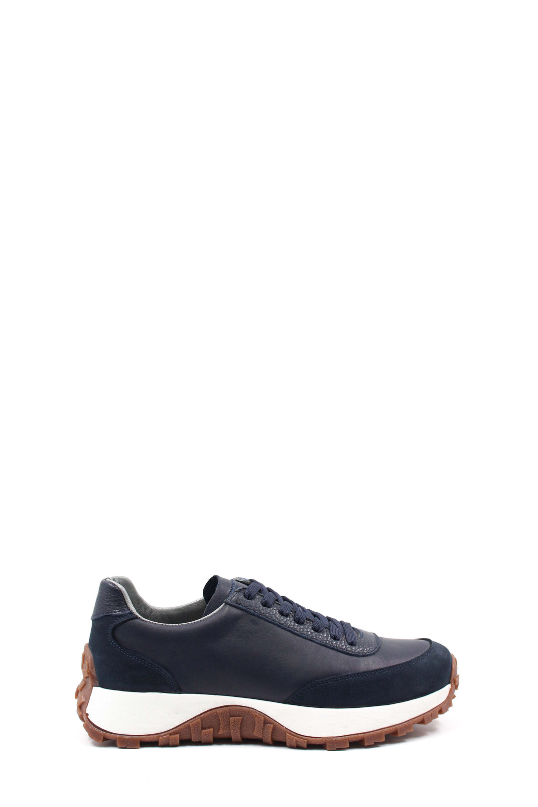 Navy Chunky Sole Sneakers-Wessi