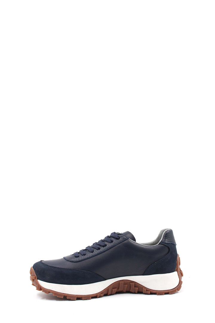 Navy Chunky Sole Sneakers-Wessi