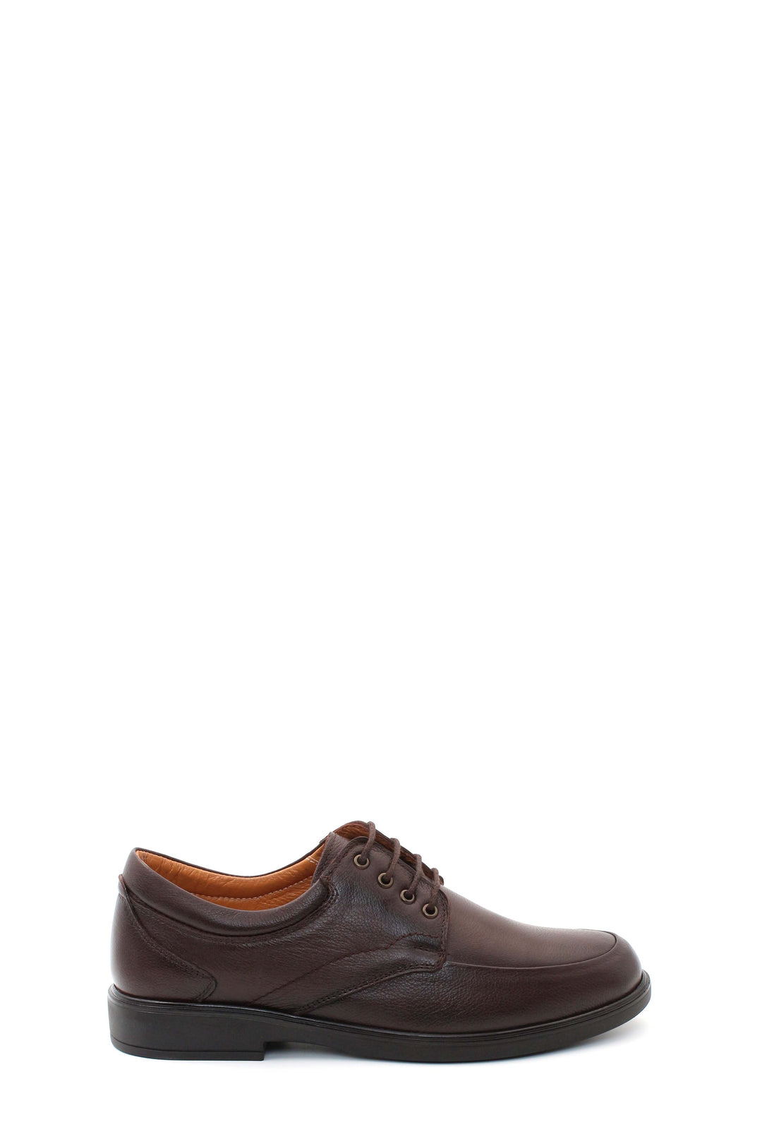 Chaussures décontractées pour hommes en cuir véritable 951MAF121 marron