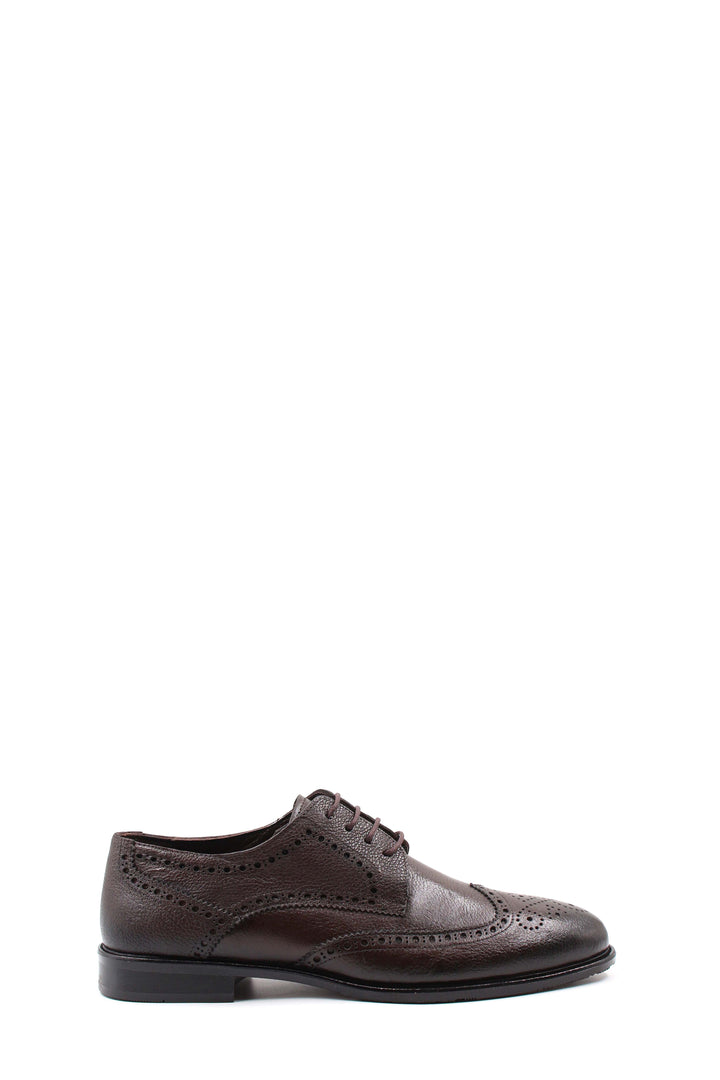 Brown Brogue Leather Derby Wessi