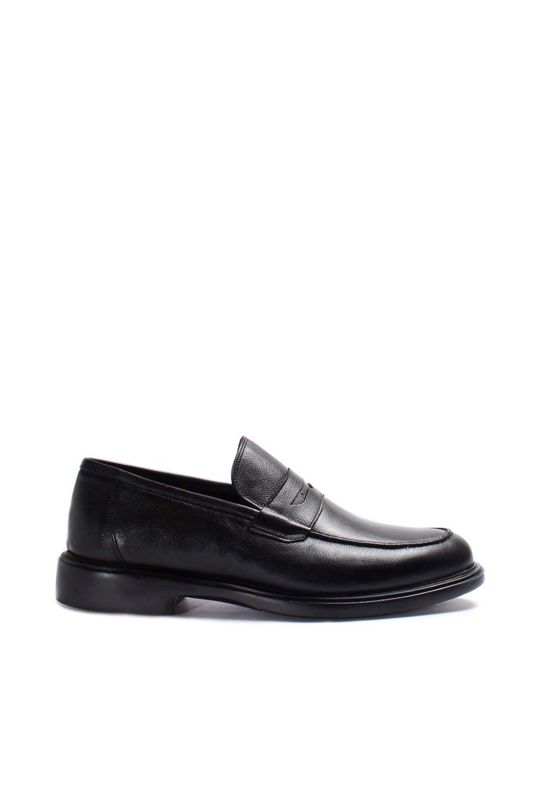 Mocasines de cuero negros para hombre - Wessi