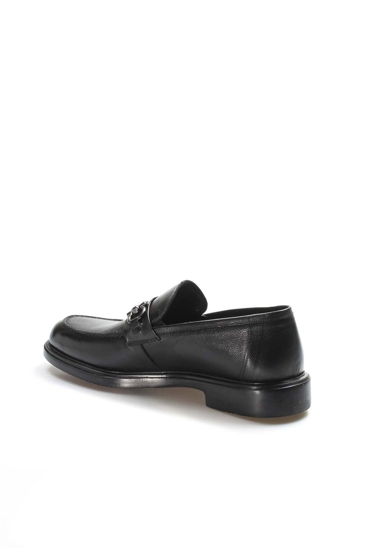 Mocasines Hombre Piel Negro Hebilla-Wessi