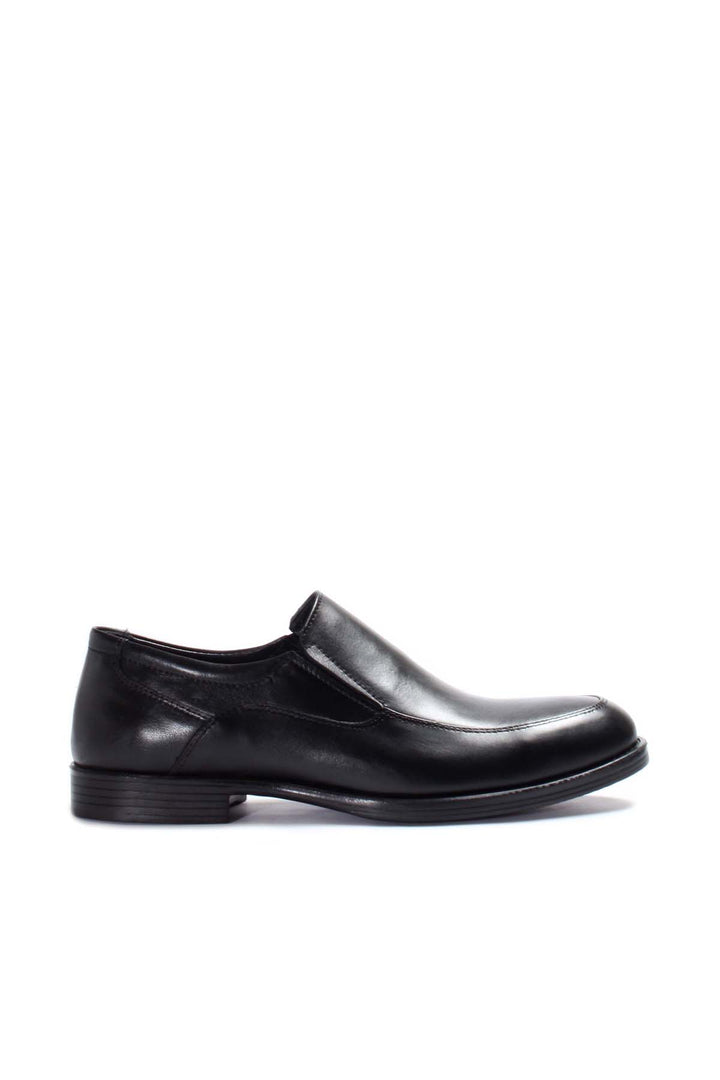 Black Leather Formal Slip-On-Wessi