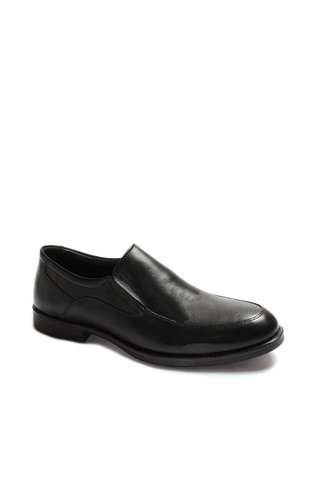 Black Leather Formal Slip-On-Wessi