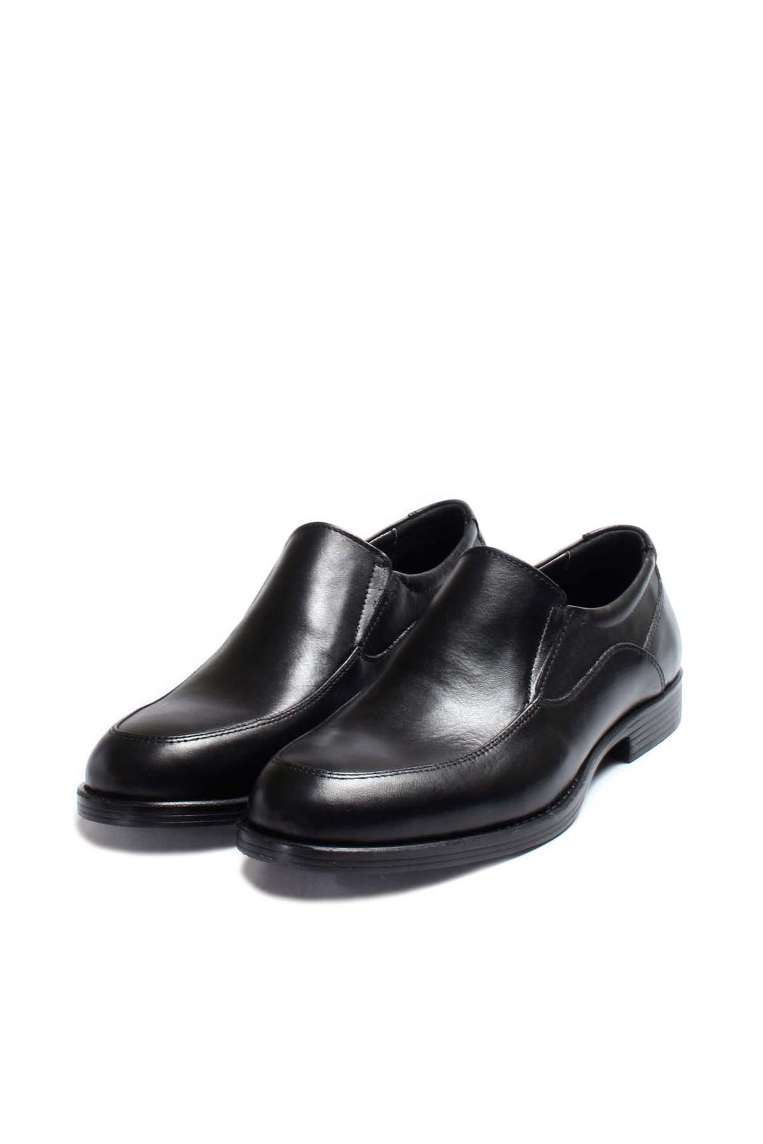 Black Leather Formal Slip-On-Wessi