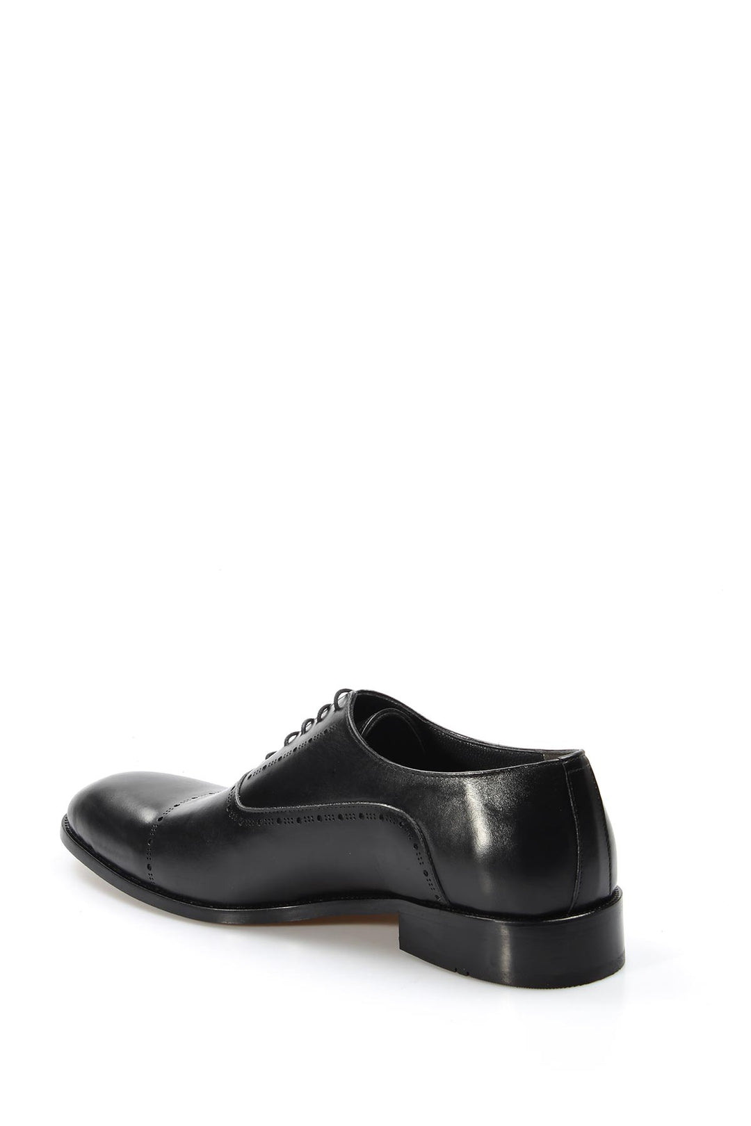 Zapatos Oxford de Cuero Negro Wessi