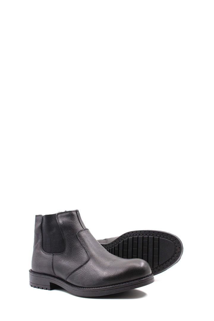 Black Leather Chelsea Boots Wessi