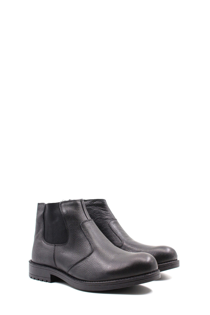 Black Leather Chelsea Boots Wessi