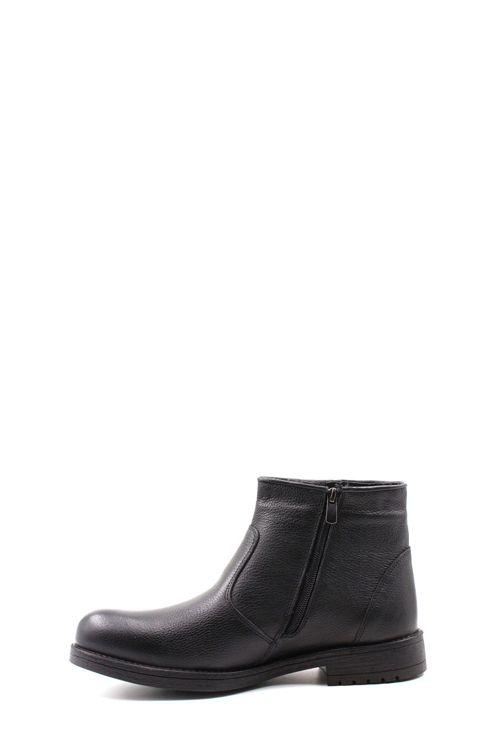 Black Leather Ankle Boots Wessi