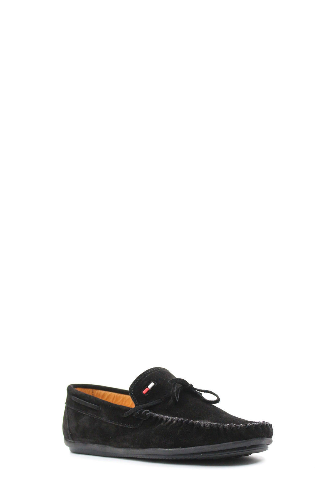 Black Suede Driving Loafers-Wessi