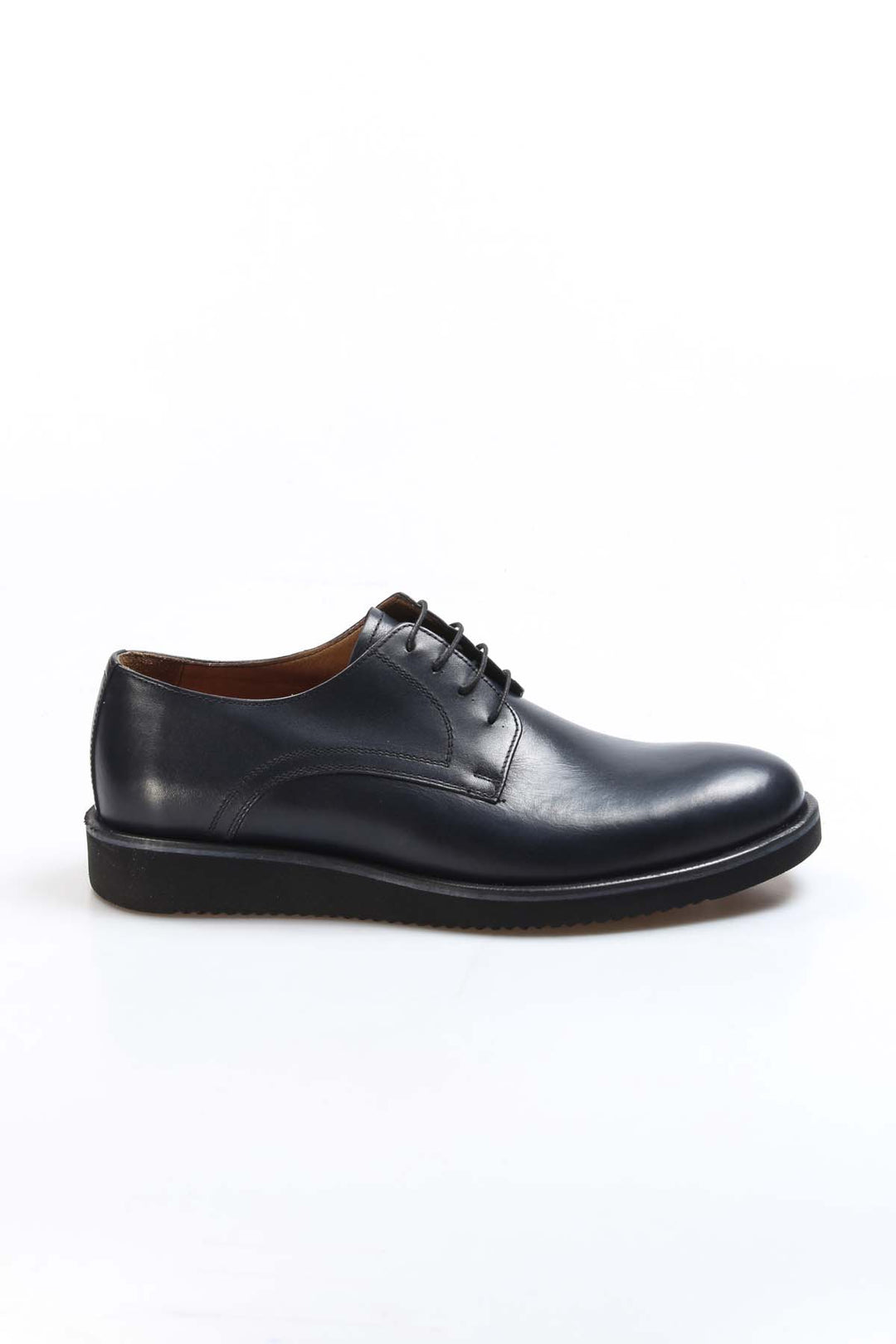 Navy Leather Casual Derby Wessi