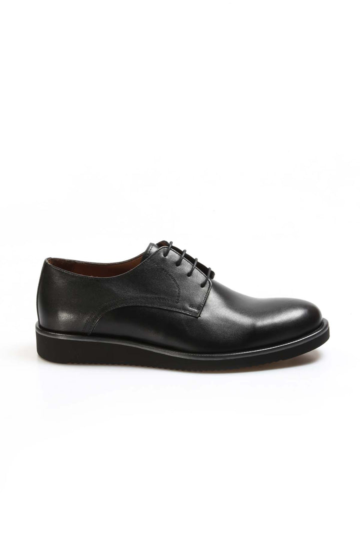 Scarpe derby da uomo in pelle nera dal design elegante - Wessi