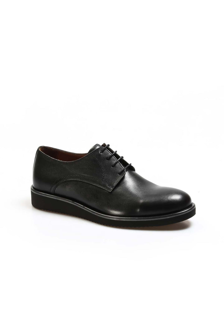 Scarpe derby da uomo in pelle nera dal design elegante - Wessi