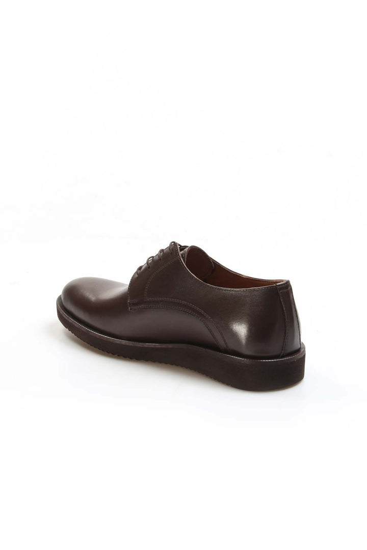 Brown Leather Casual Derby Wessi