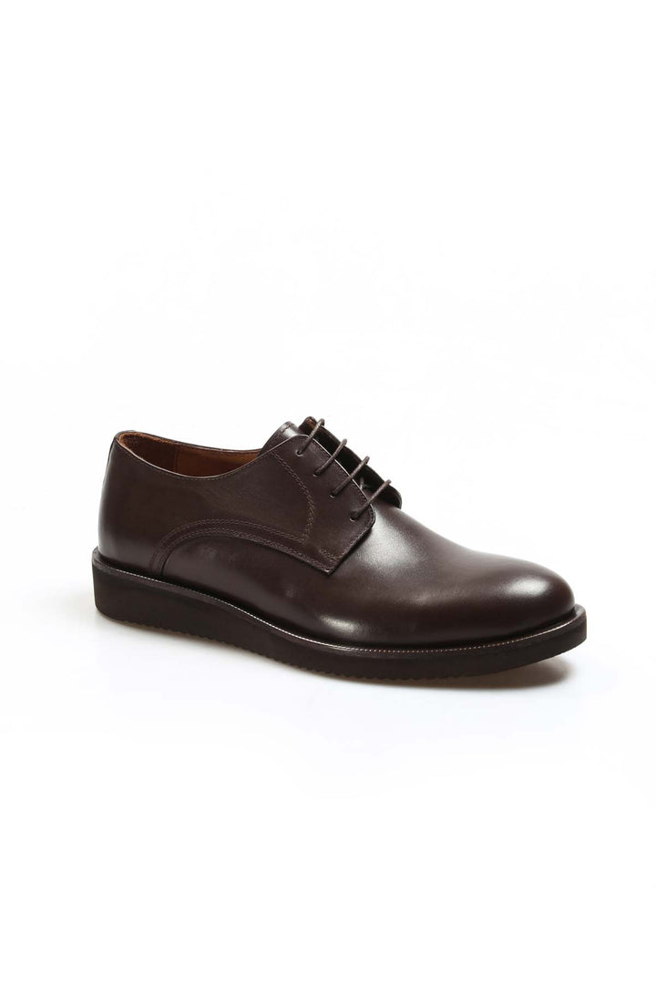 Brown Leather Casual Derby Wessi