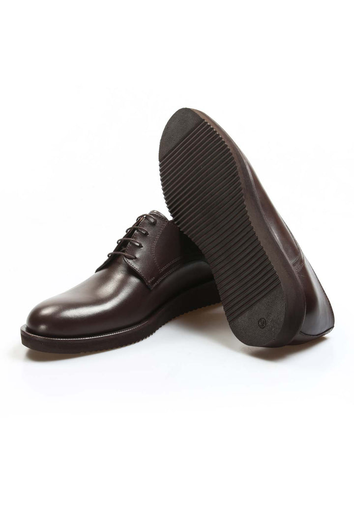 Brown Leather Casual Derby Wessi