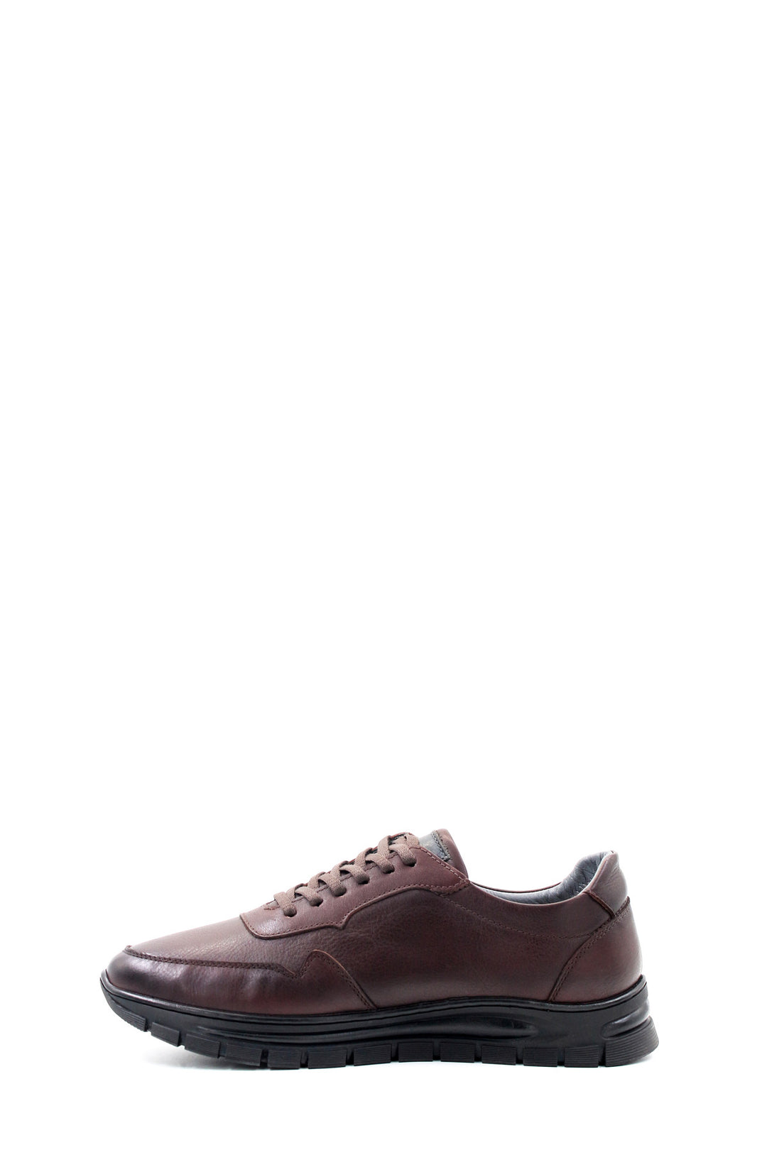 Brown Leather Sneakers-Wessi