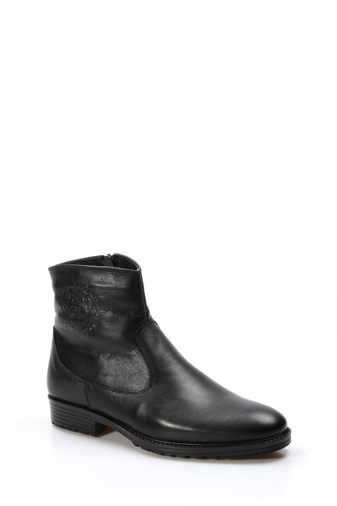 Botines de piel negros para hombre - Wessi