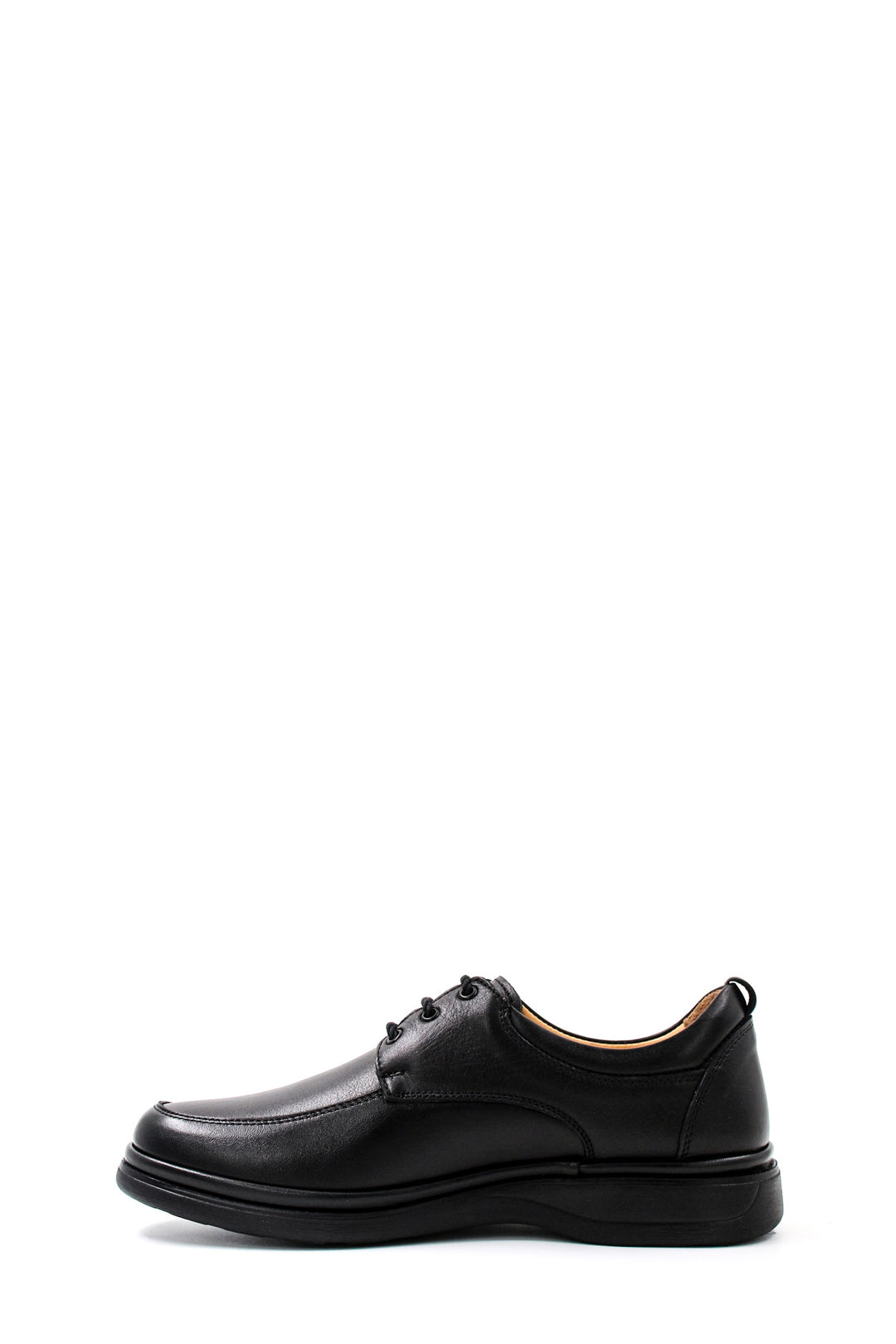 Zapatos Confort Con Cordones Hombre Piel Negro - Wessi