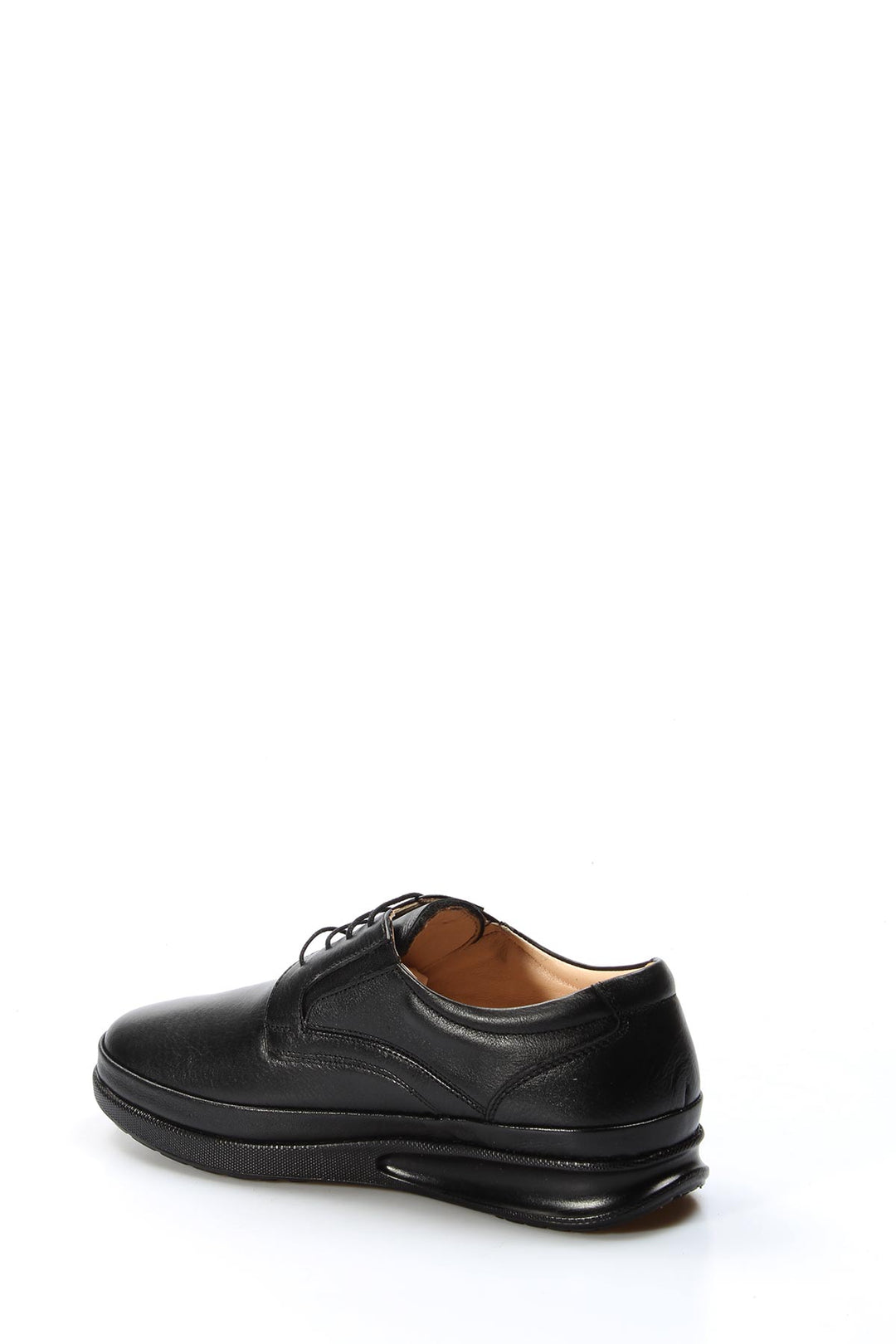 Black Leather Comfort Derby Wessi