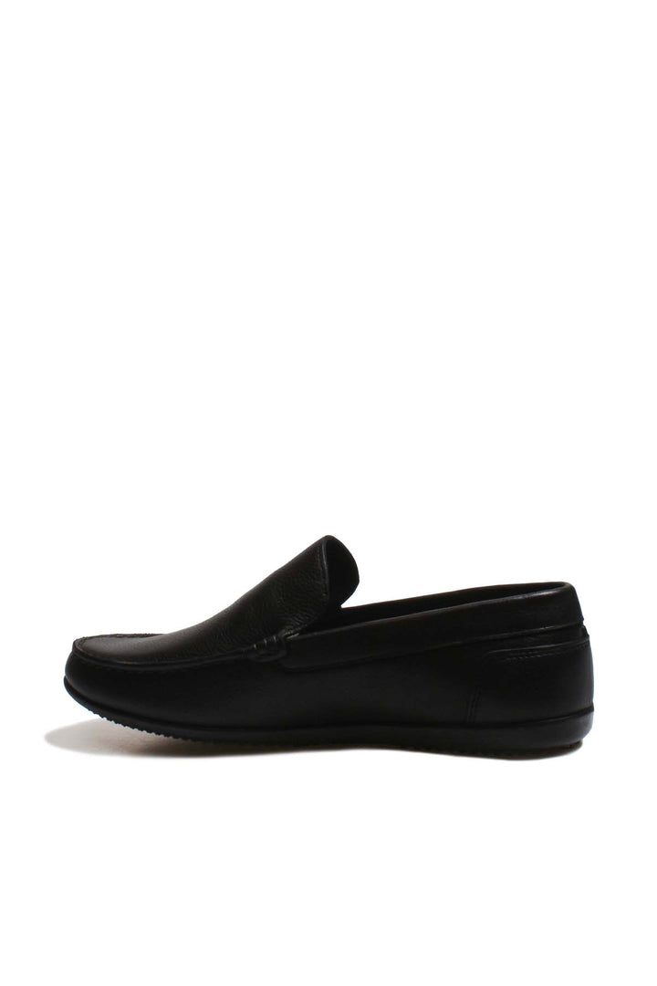 Black Leather Driving Loafers Wessi