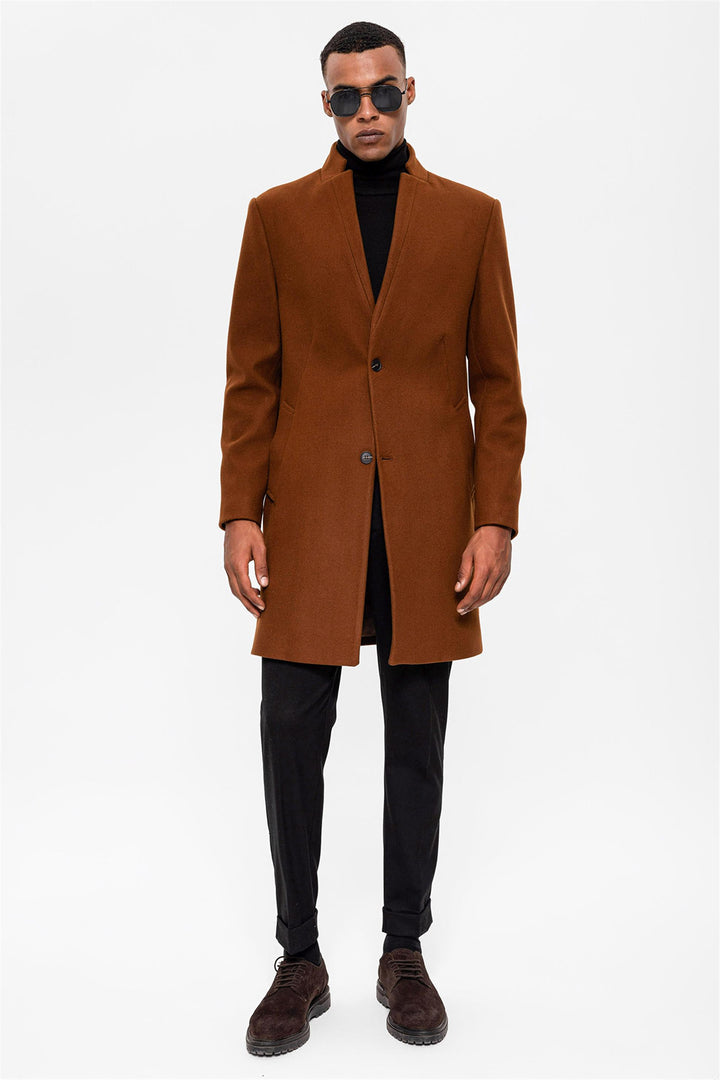 Judge Collar Men's Coat - Wessi